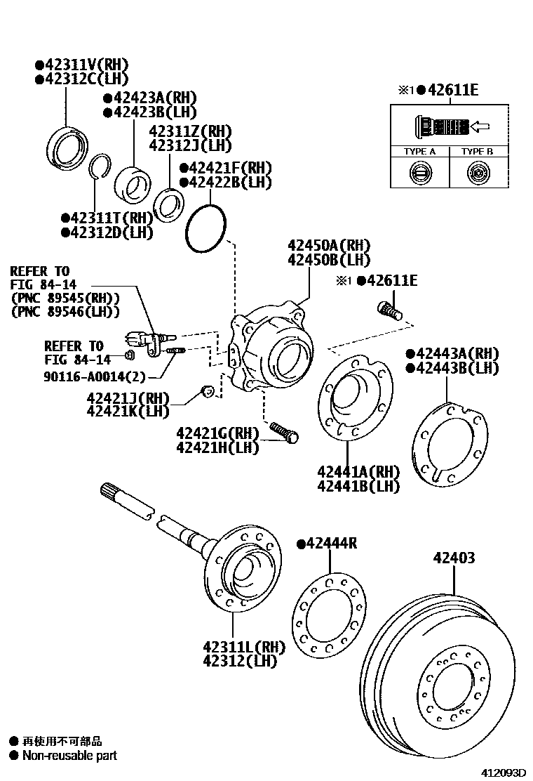 4102 — REAR AXLE SHAFT & HUB