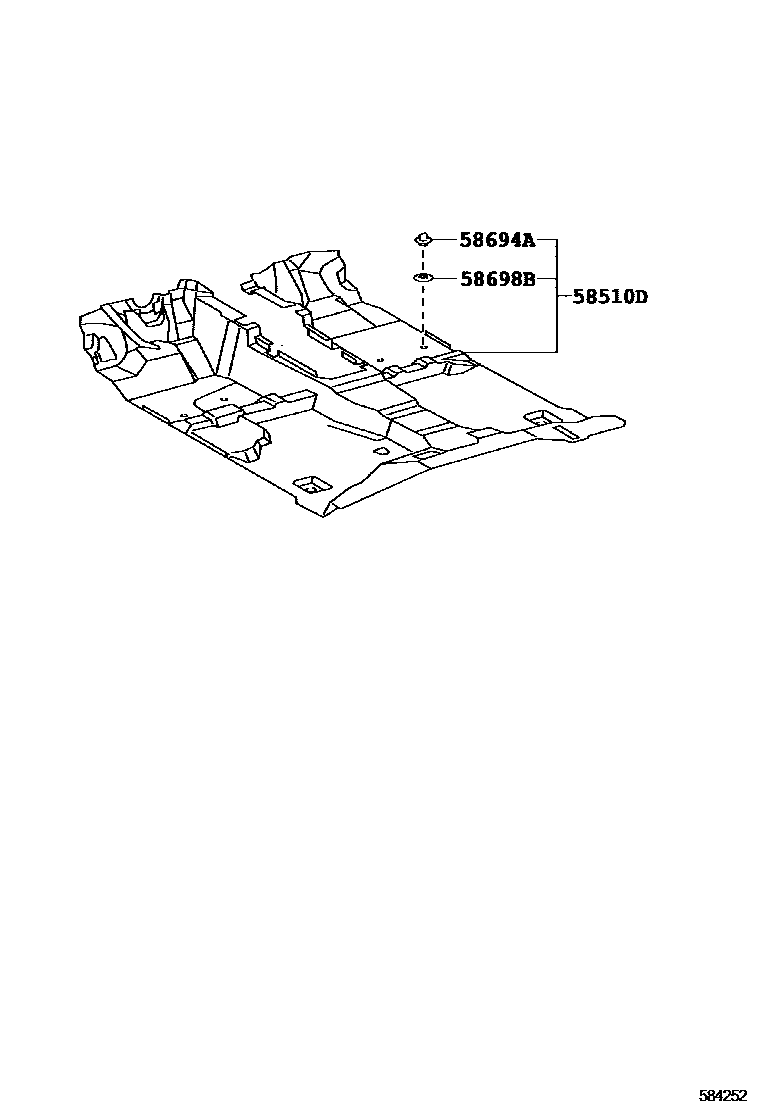 5854 — FLOOR MAT & SILENCER PAD