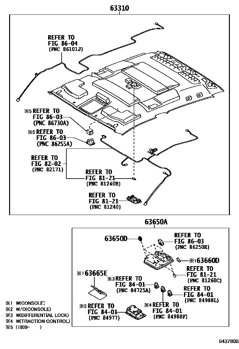 6452 — ROOF HEADLINING & SILENCER PAD