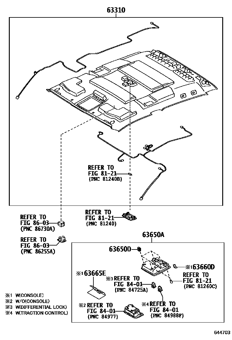 6452 — ROOF HEADLINING & SILENCER PAD