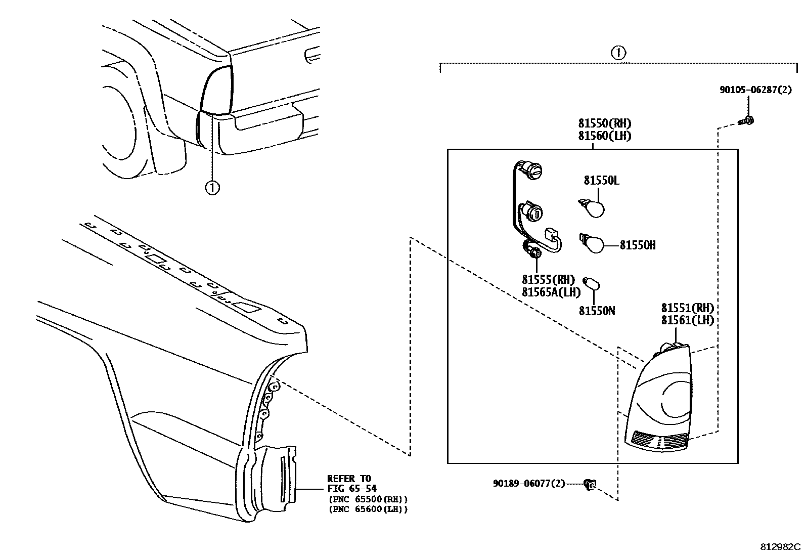8111 — REAR COMBINATION LAMP