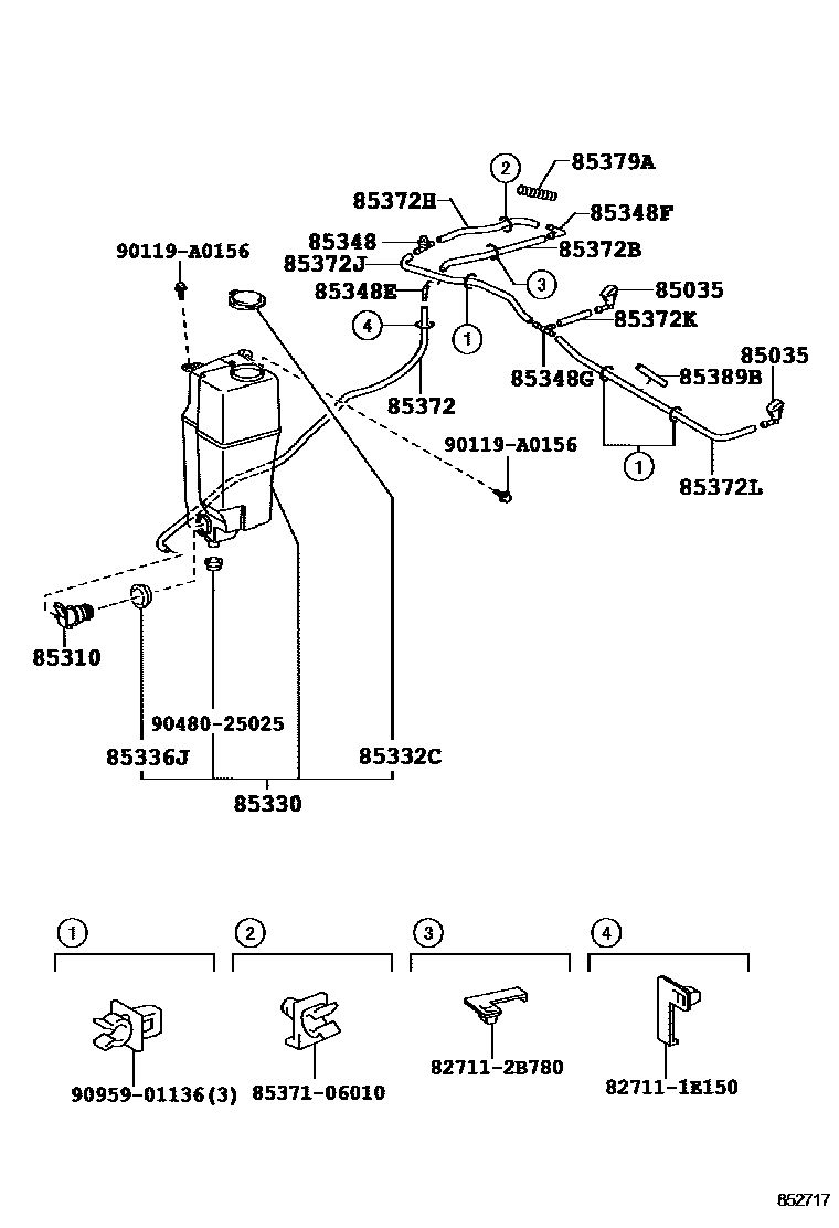 8503 — WINDSHIELD WASHER