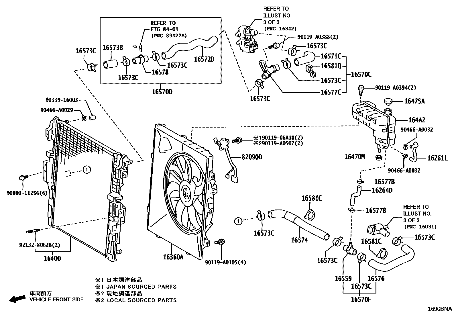 1603 — RADIATOR & WATER OUTLET