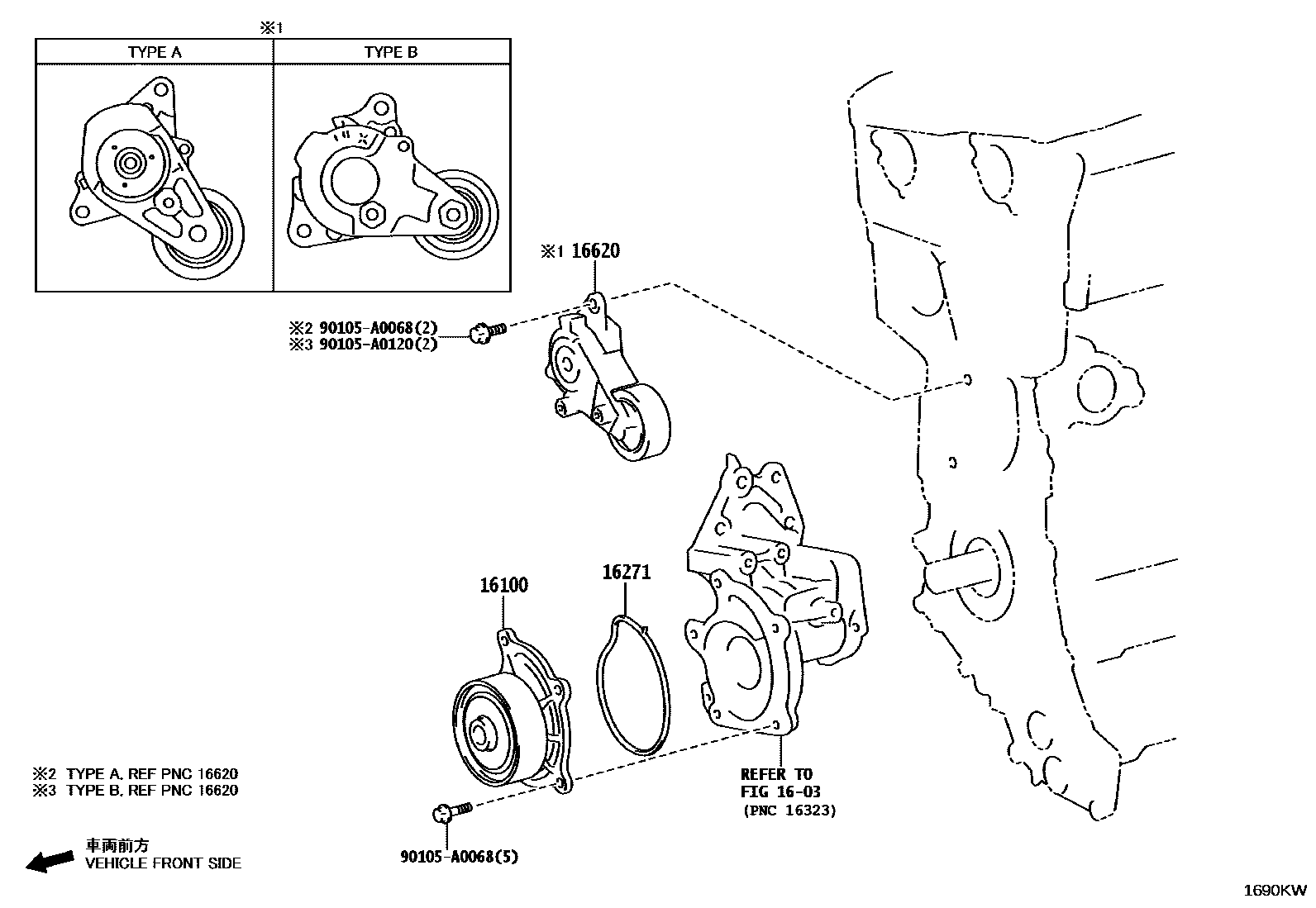 1601 — WATER PUMP
