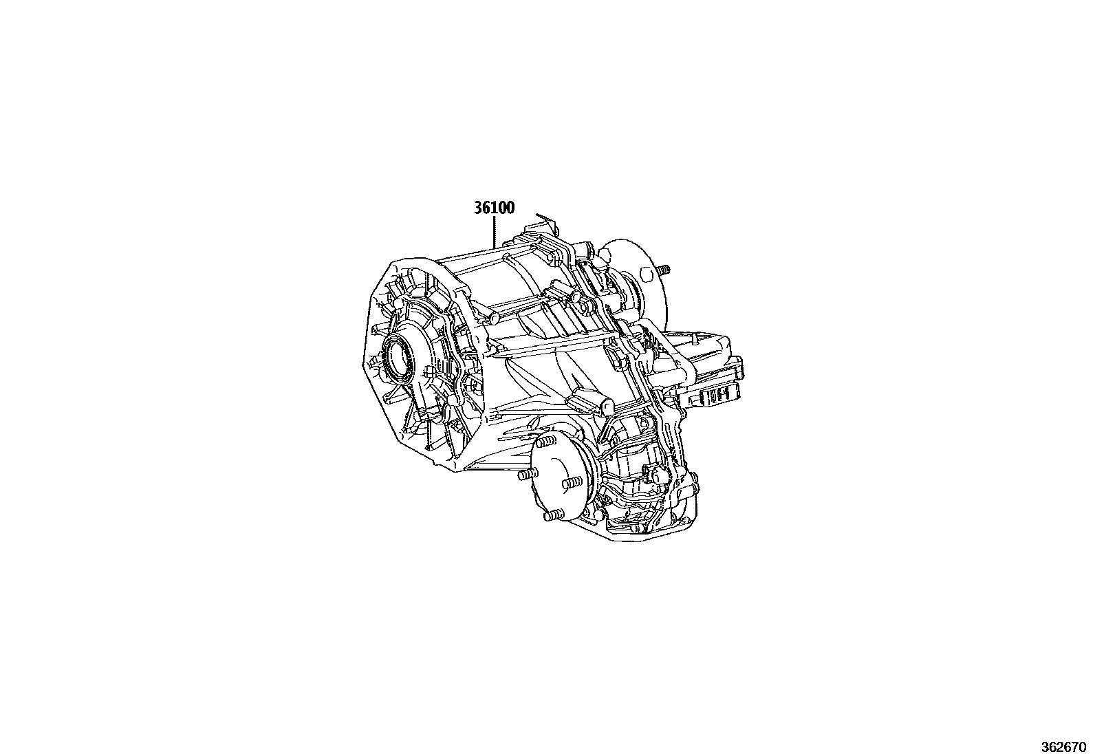 3608 — TRANSFER ASSEMBLY & GASKET KIT