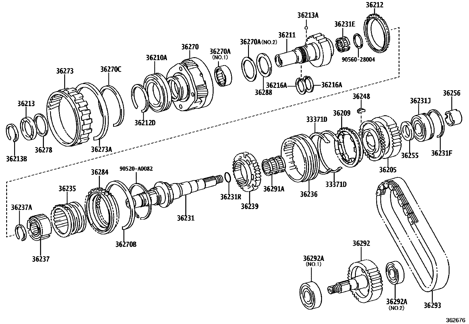 3610 — TRANSFER GEAR