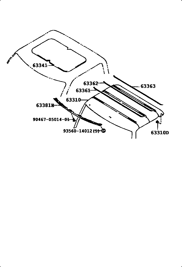 6452 — ROOF HEADLINING & SILENCER PAD