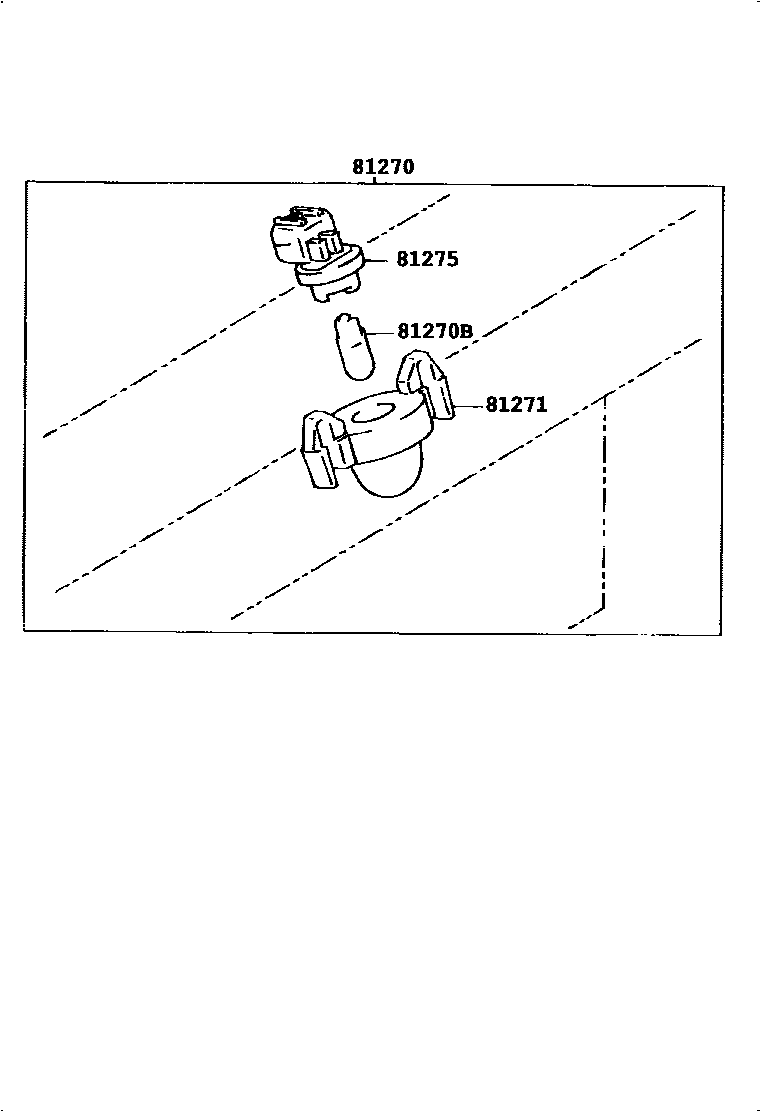 8113 — REAR LICENSE PLATE LAMP