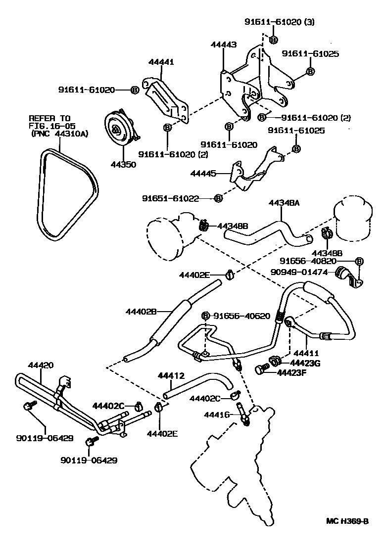 4503 — POWER STEERING TUBE
