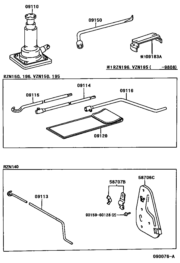 0901 — STANDARD TOOL