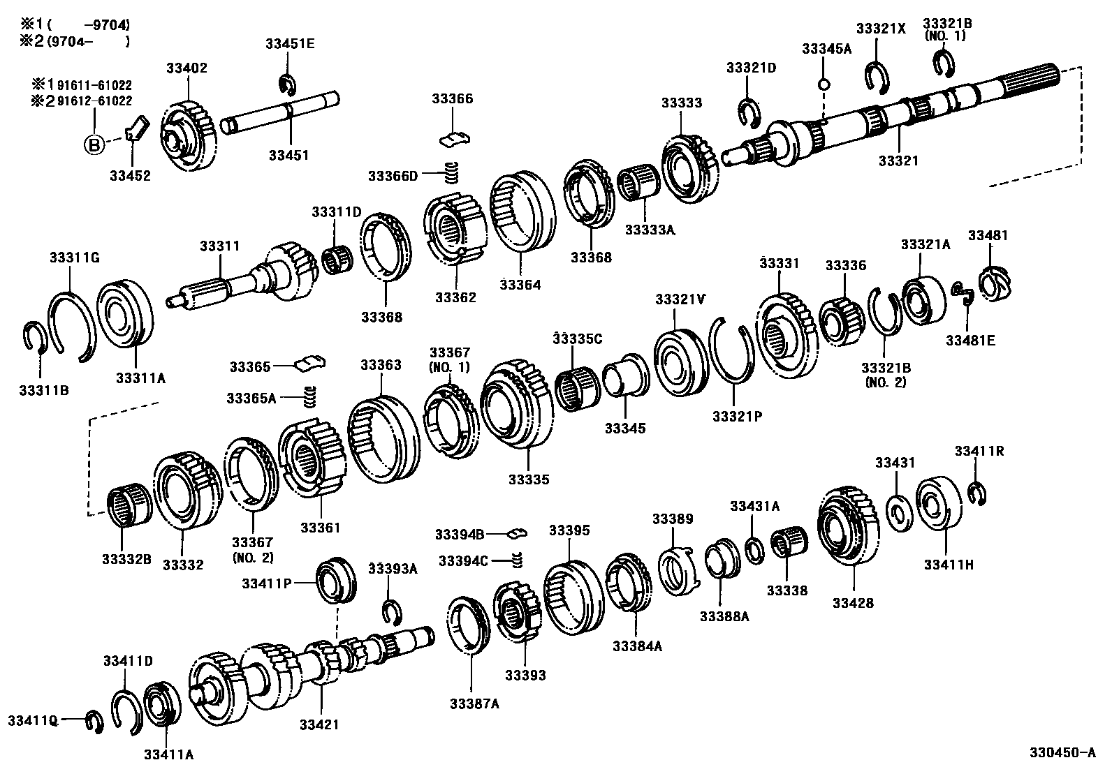 3305 — TRANSMISSION GEAR (MTM)