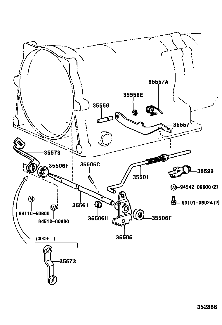3513 — THROTTLE LINK & VALVE LEVER (ATM)