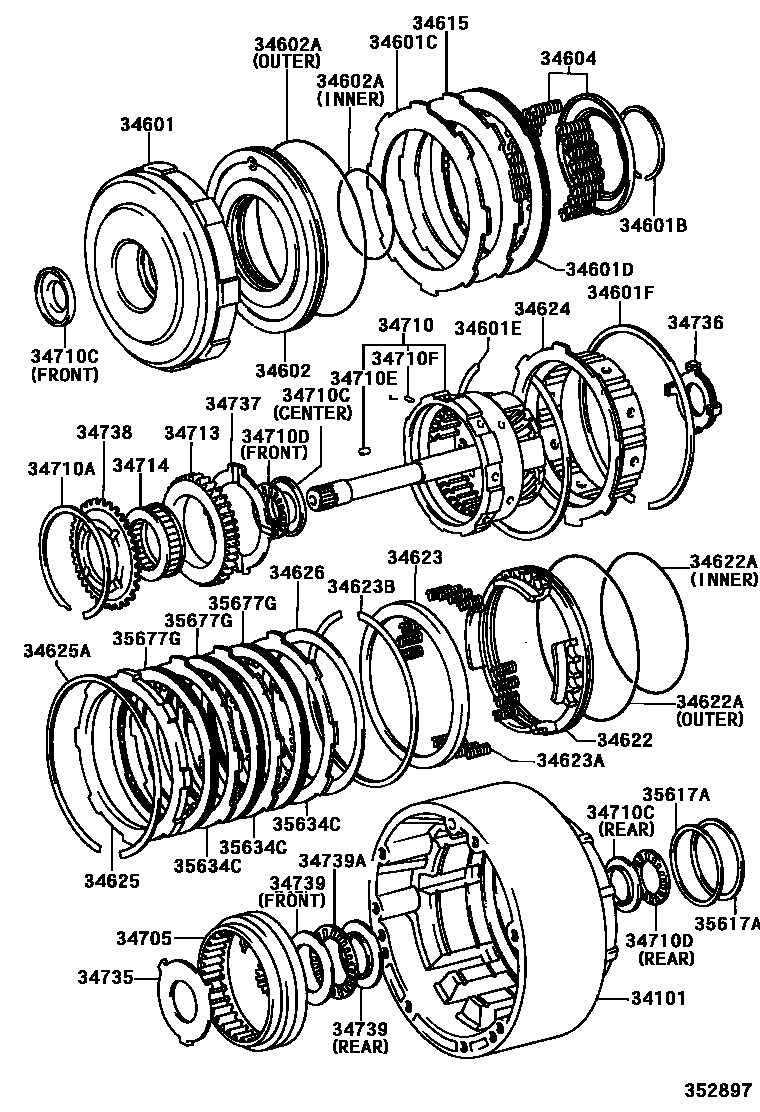 3506 — OVERDRIVE GEAR (ATM)