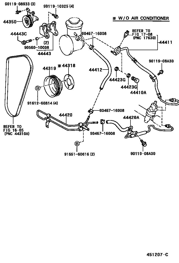 4503 — POWER STEERING TUBE