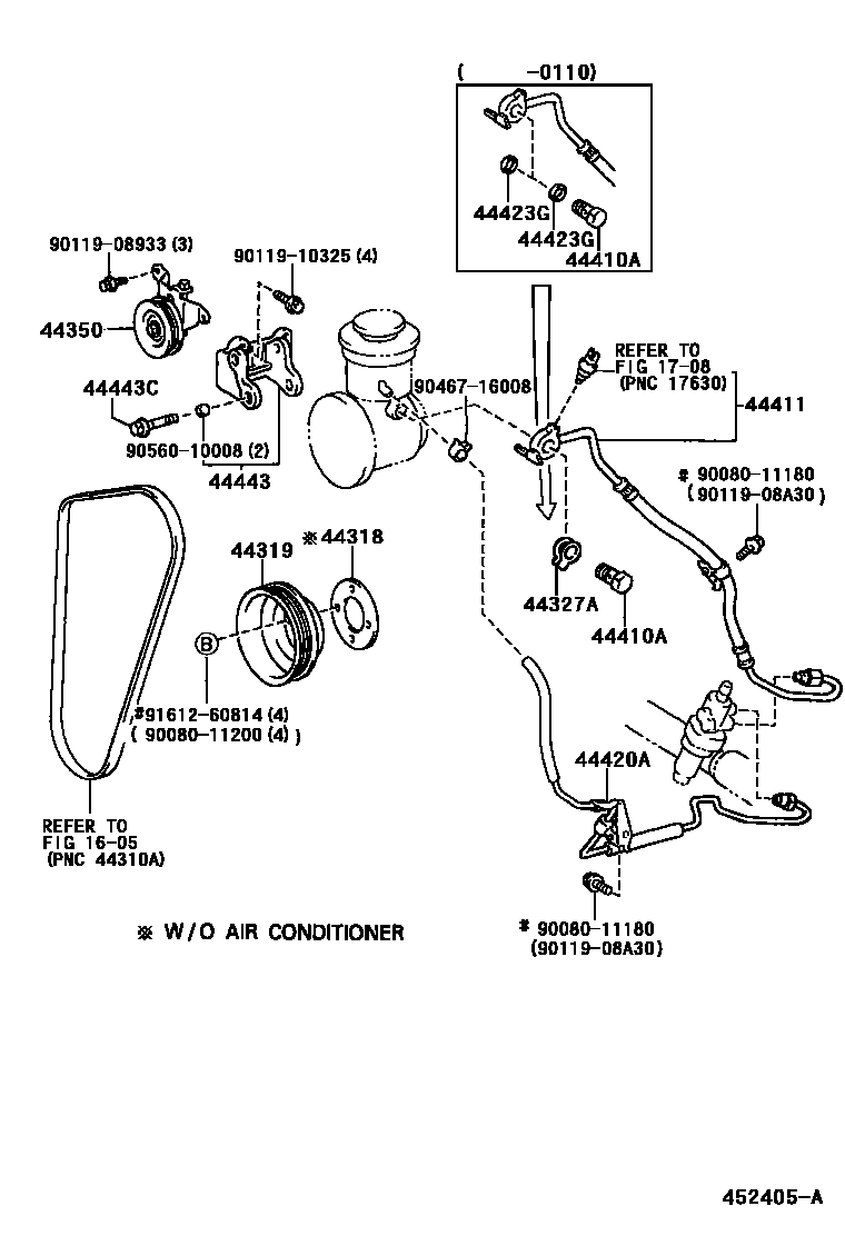 4503 — POWER STEERING TUBE