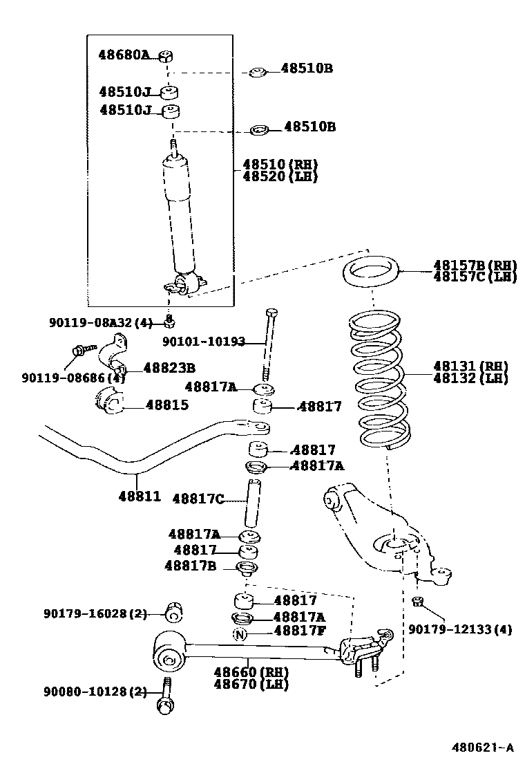 4803 — FRONT SPRING & SHOCK ABSORBER