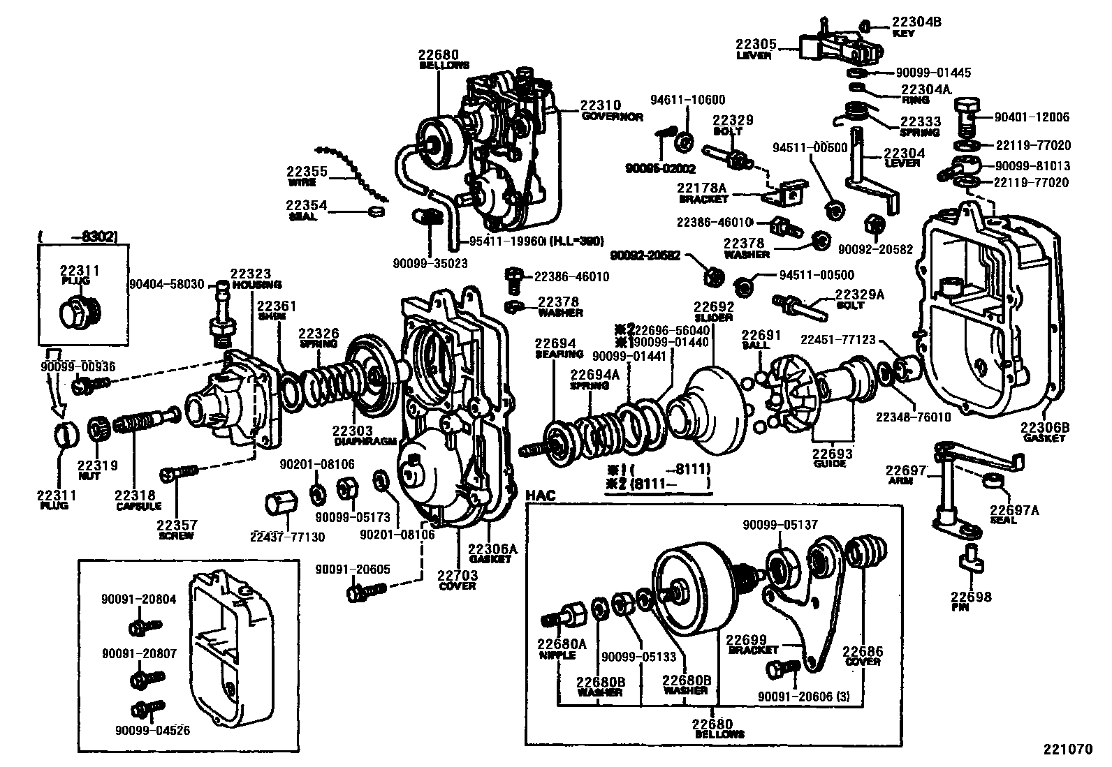 2204 — PNEUMATIC GOVERNOR