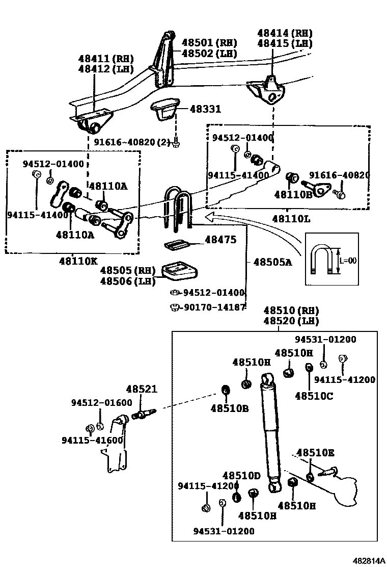 4803 — FRONT SPRING & SHOCK ABSORBER
