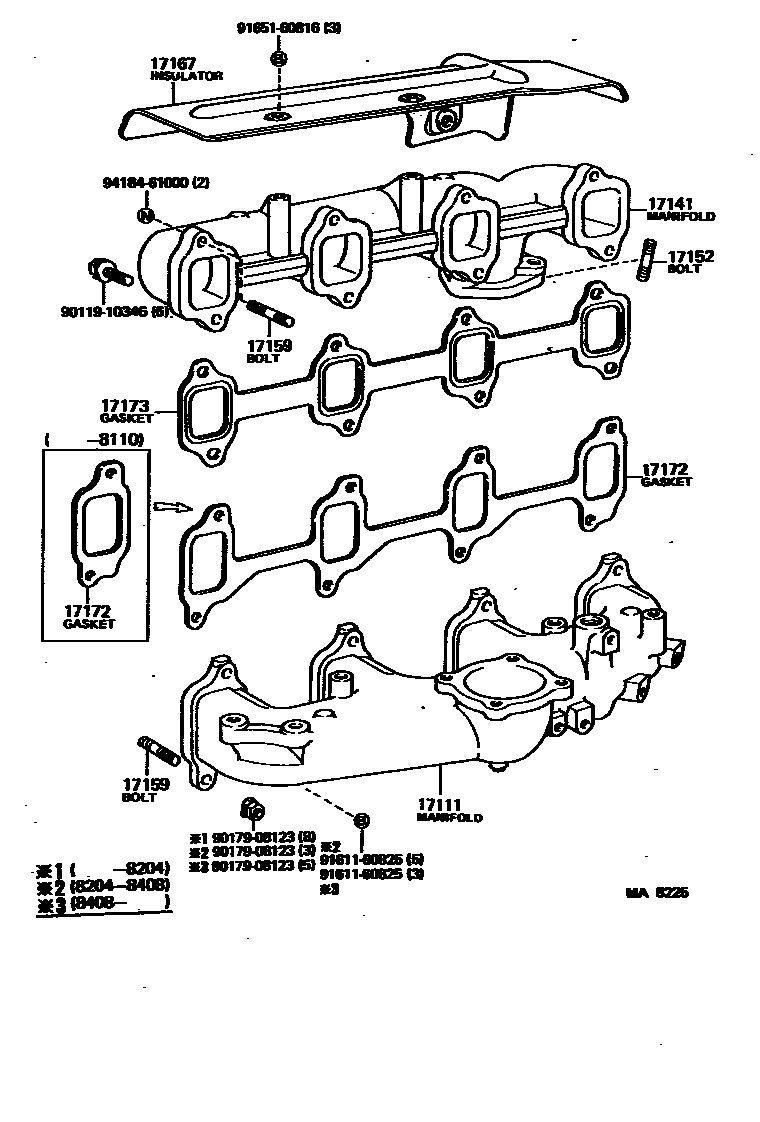 1701 — MANIFOLD