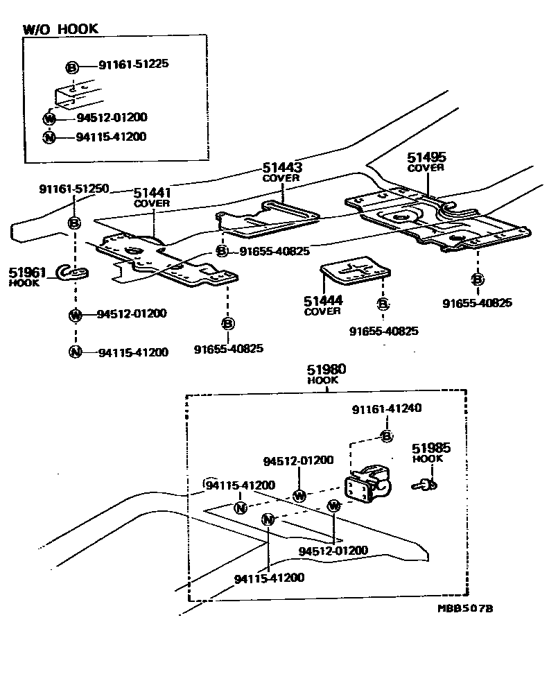 5152 — SUSPENSION CROSSMEMBER & UNDER COVER