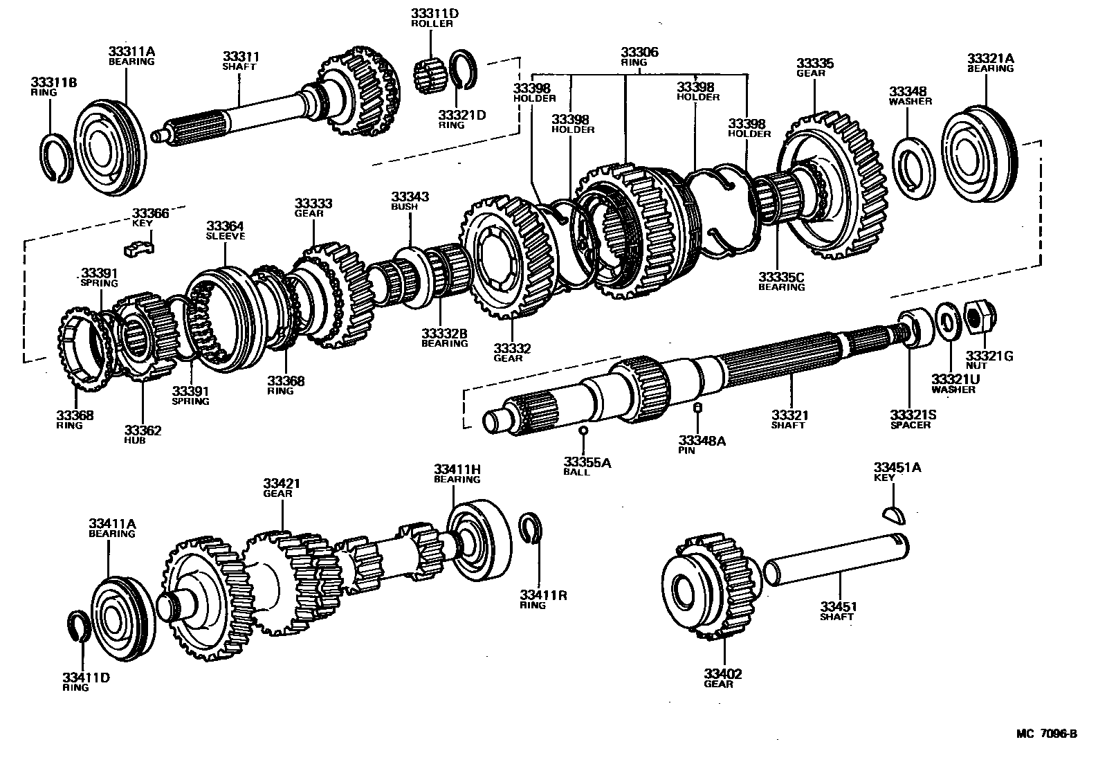 3305 — TRANSMISSION GEAR (MTM)