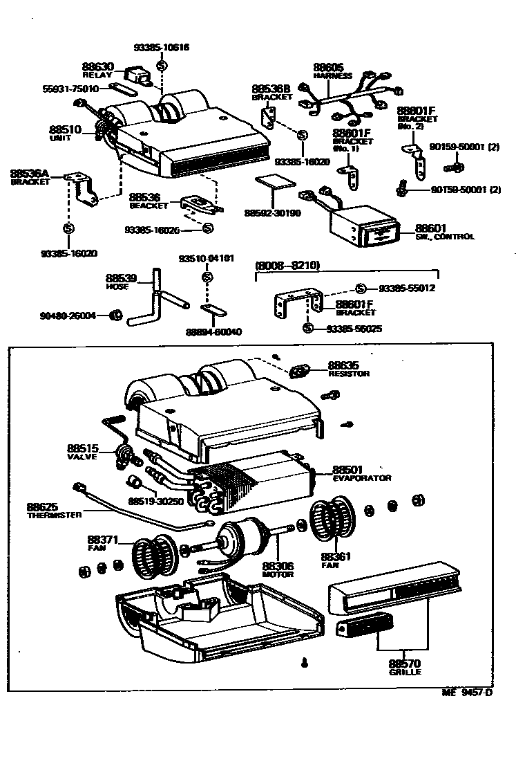 8714 — HEATING & AIR CONDITIONING - COOLER UNIT