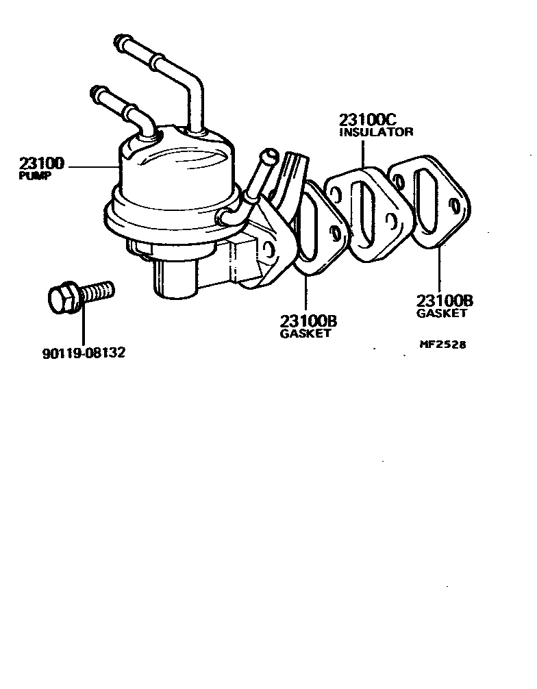 2301 — FUEL PUMP & PIPE