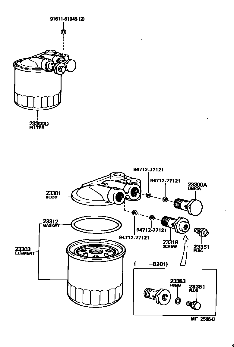 2302 — FUEL FILTER