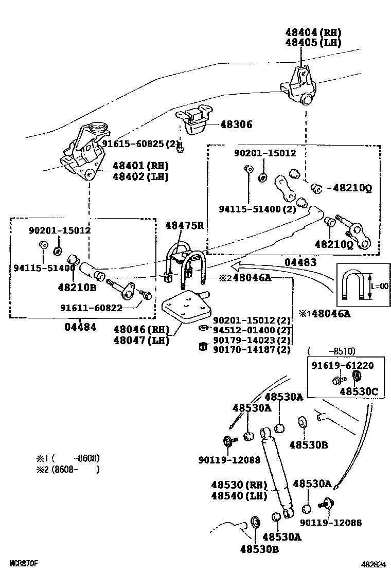 4804 — REAR SPRING & SHOCK ABSORBER