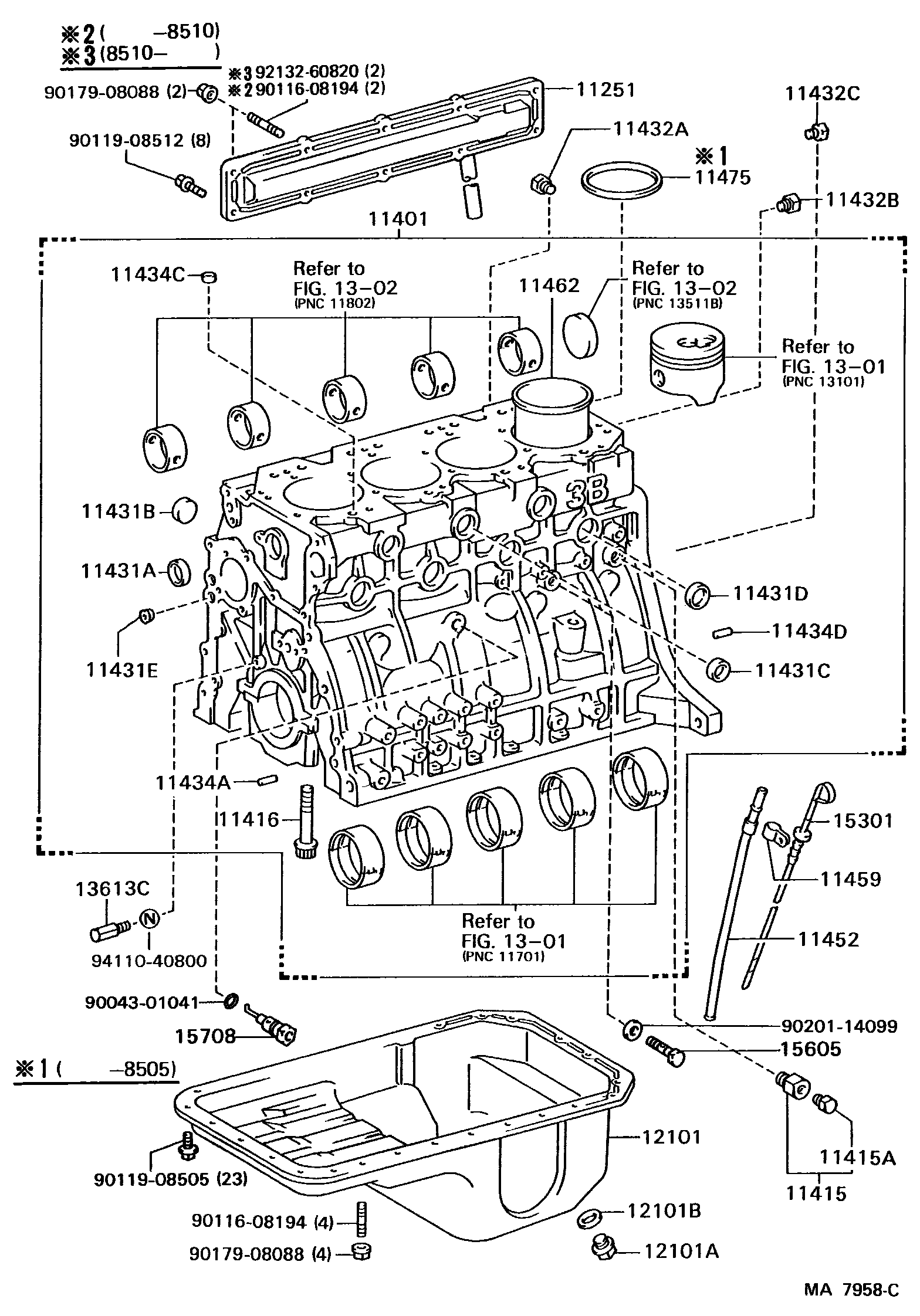 1105 — CYLINDER BLOCK