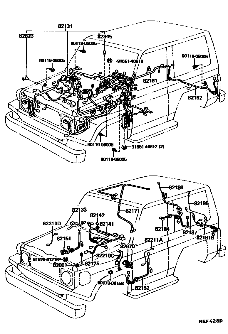 8202 — WIRING & CLAMP