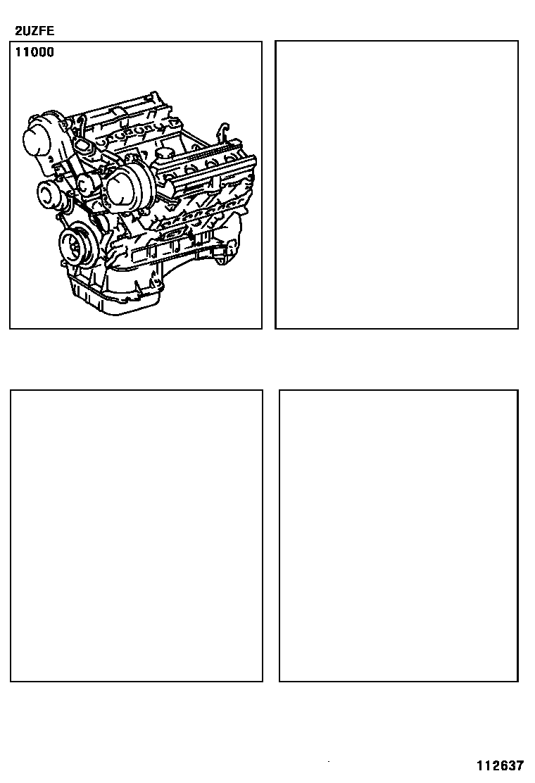 1101 — PARTIAL ENGINE ASSEMBLY