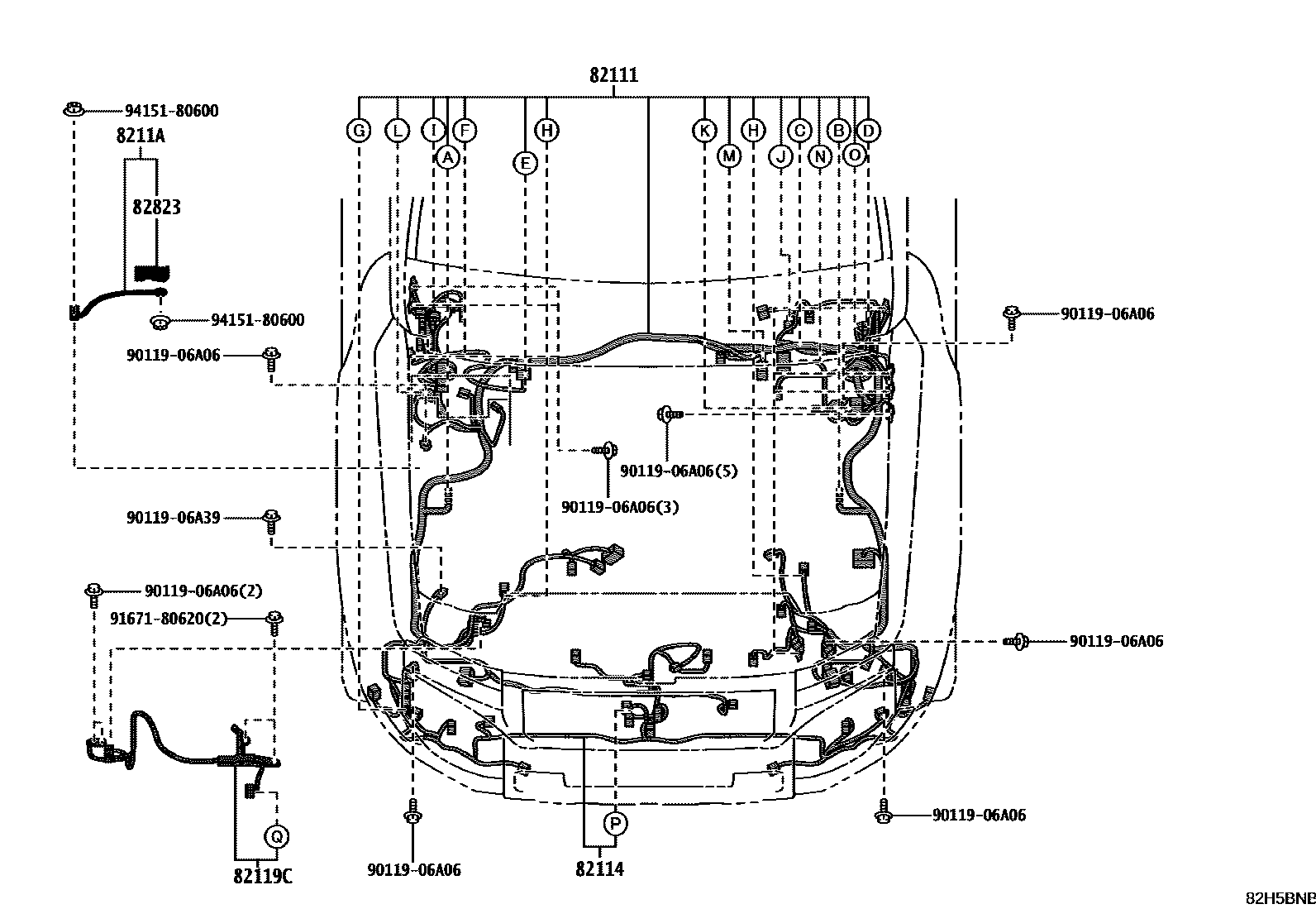 8202 — WIRING & CLAMP