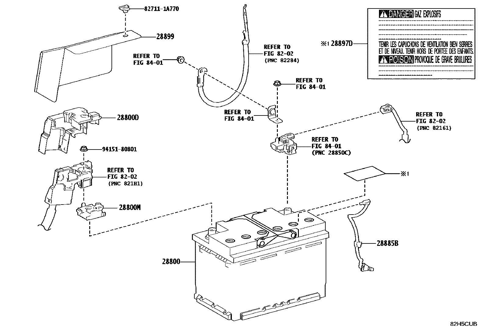 8201 — BATTERY & BATTERY CABLE
