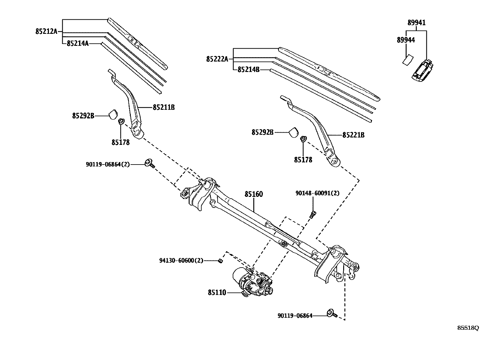 8501 — WINDSHIELD WIPER