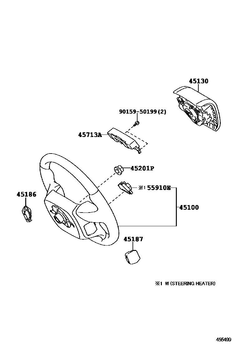 4504 — STEERING WHEEL