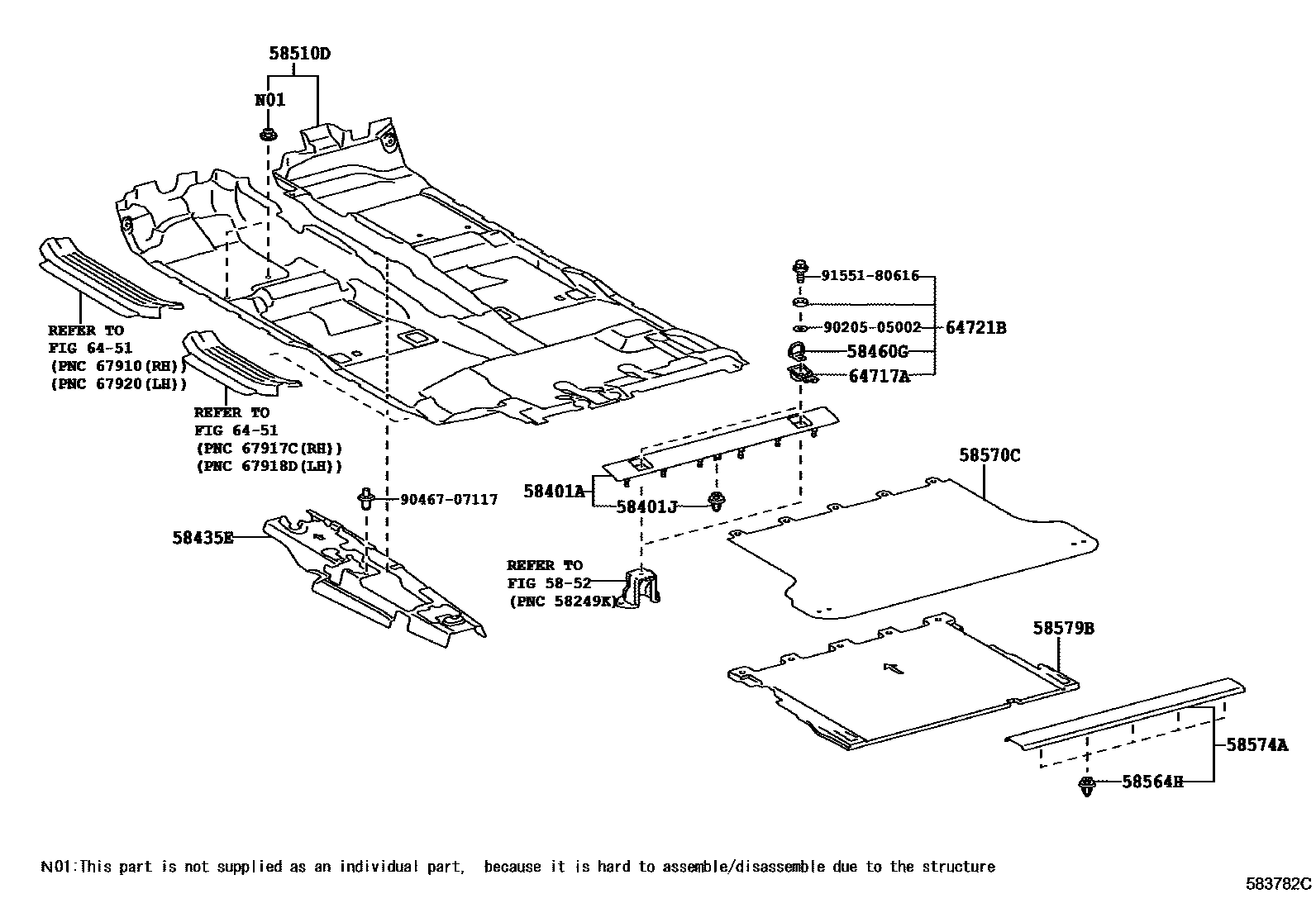 5854 — FLOOR MAT & SILENCER PAD