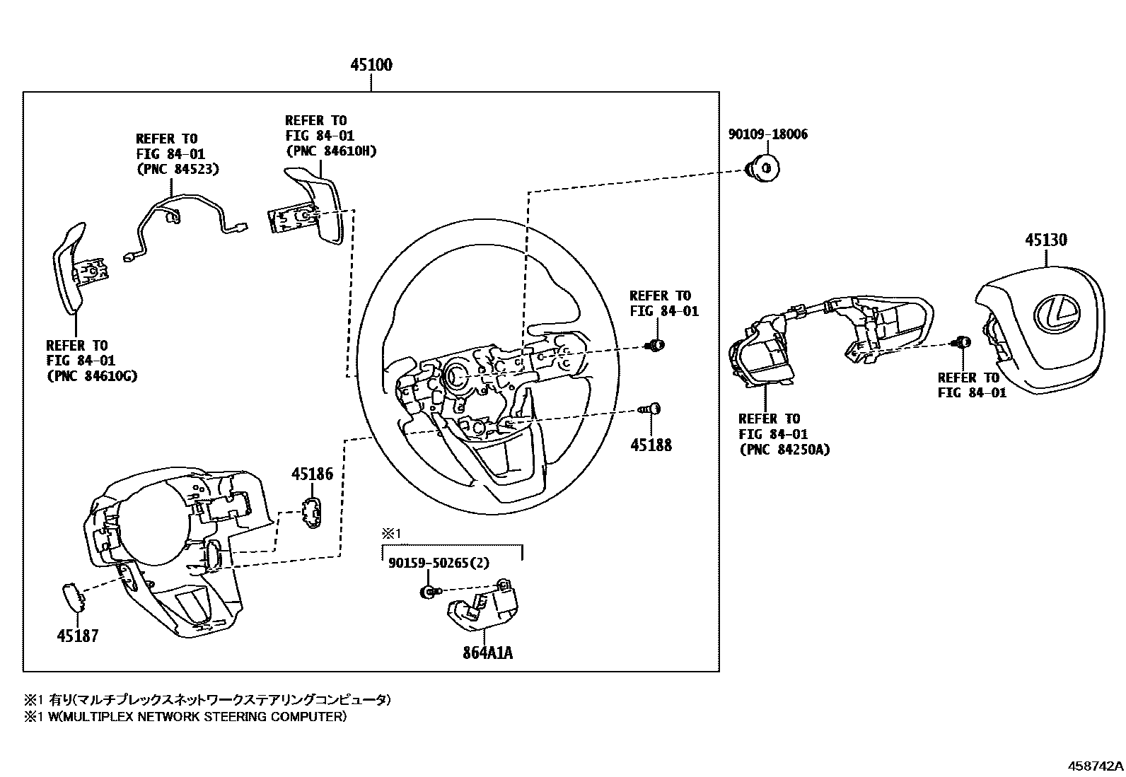 4504 — STEERING WHEEL