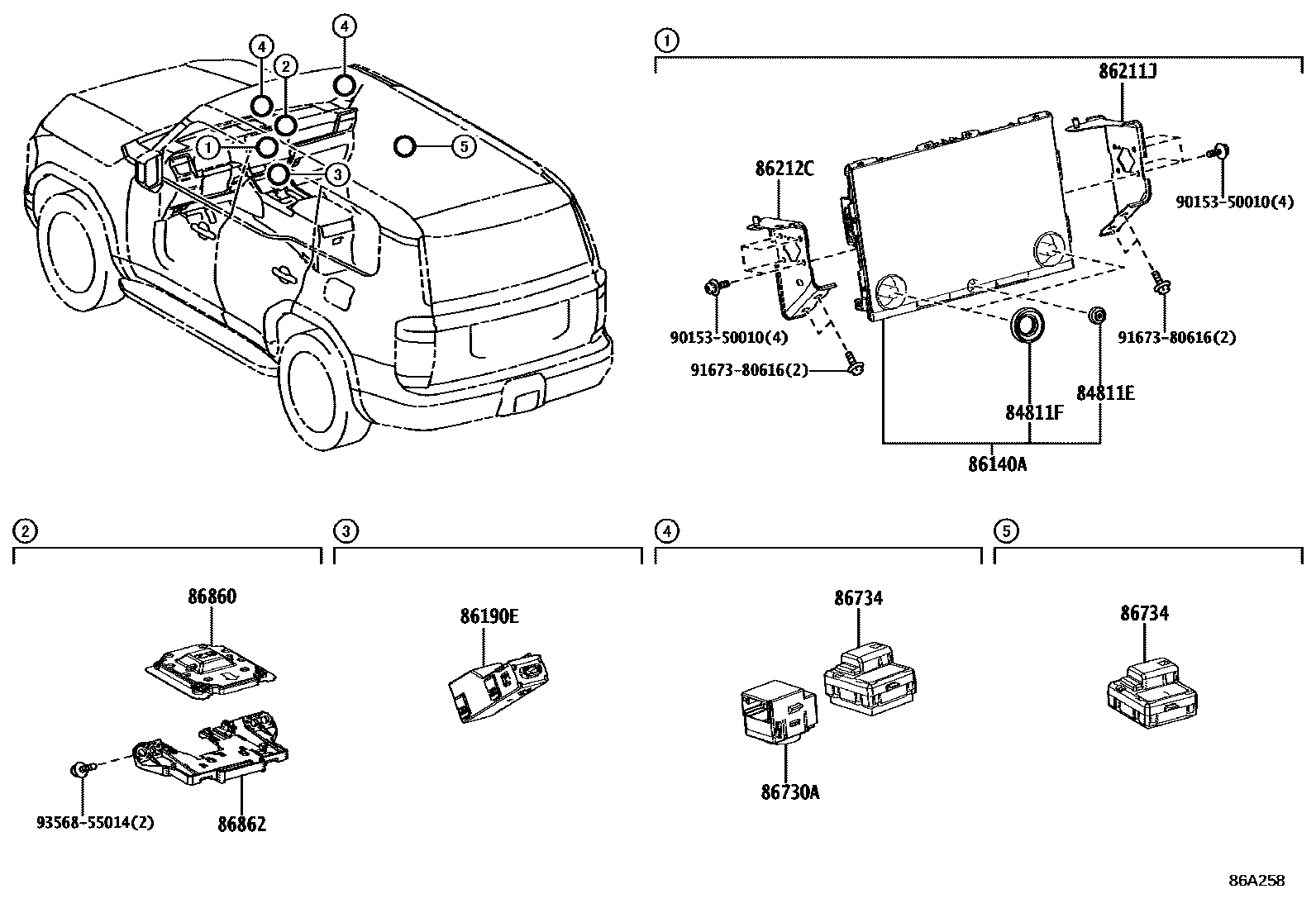 8603 — NAVIGATION & FRONT MONITOR DISPLAY