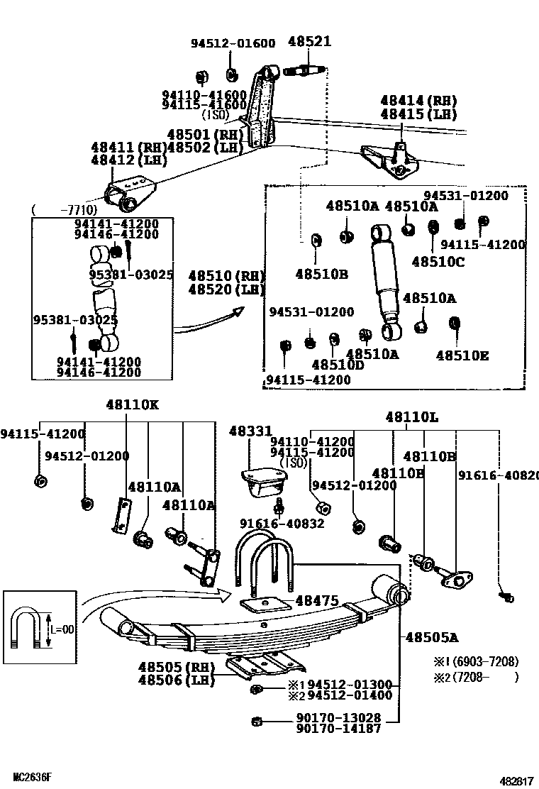 4803 — FRONT SPRING & SHOCK ABSORBER