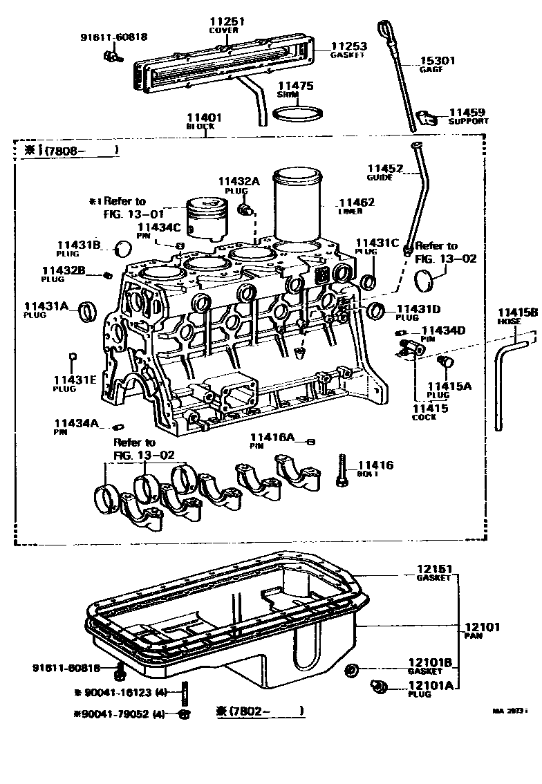 1105 — CYLINDER BLOCK