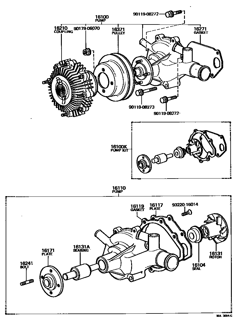 1601 — WATER PUMP