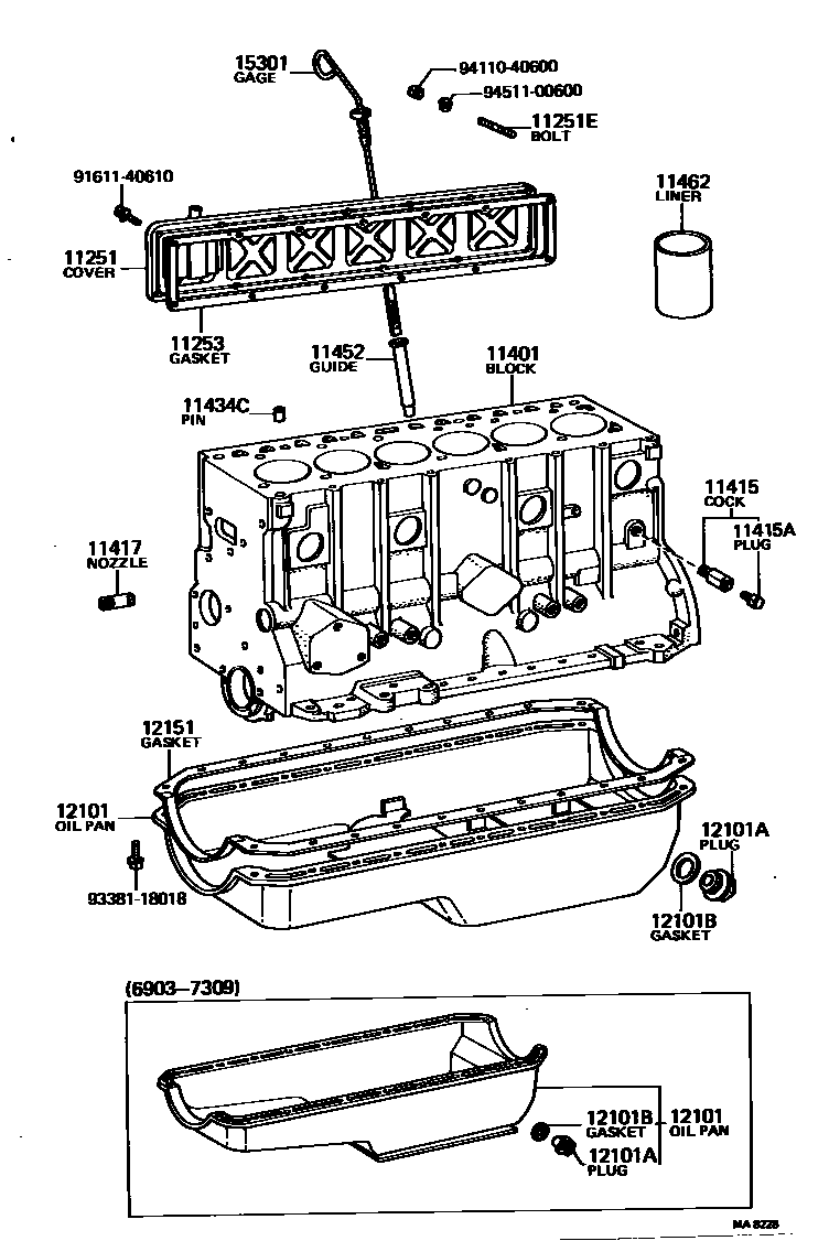 1105 — CYLINDER BLOCK