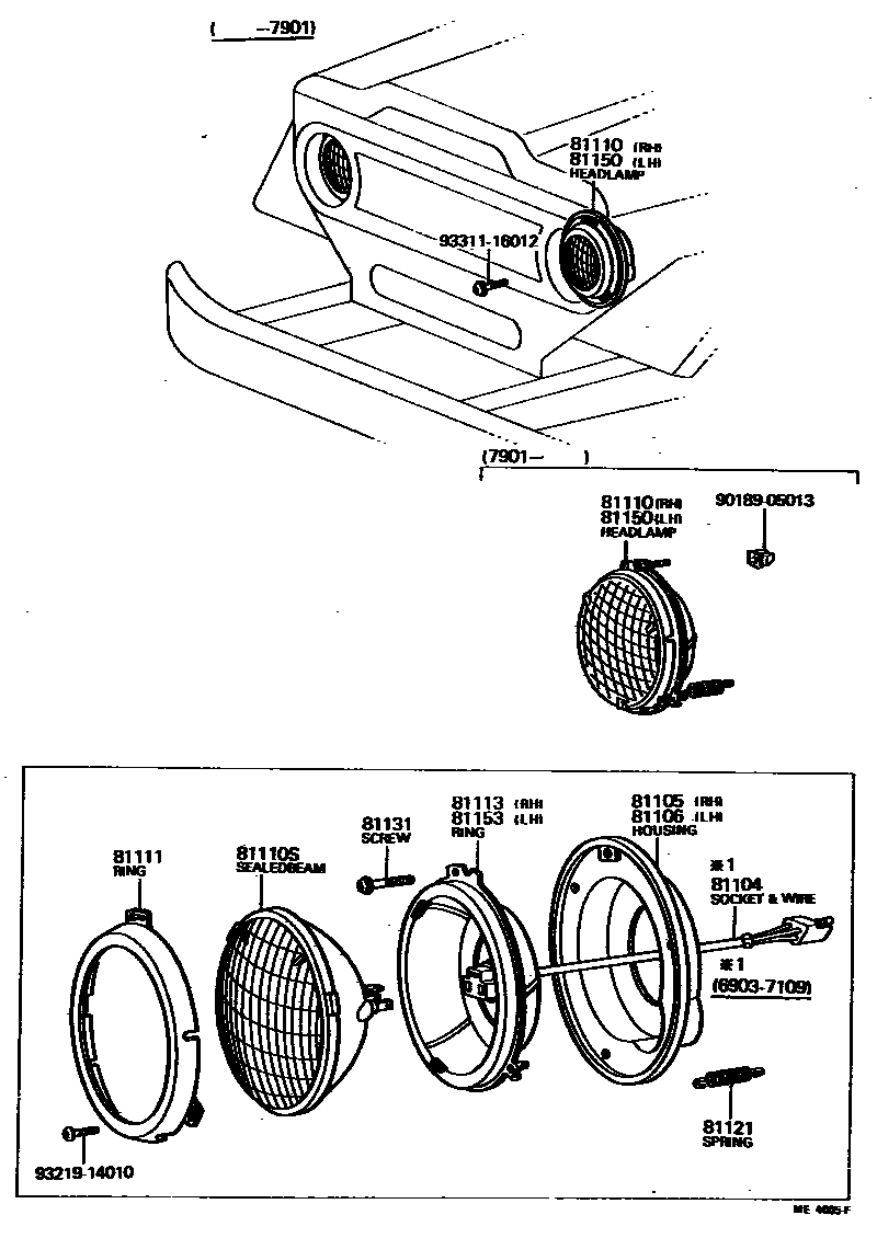 8101 — HEADLAMP