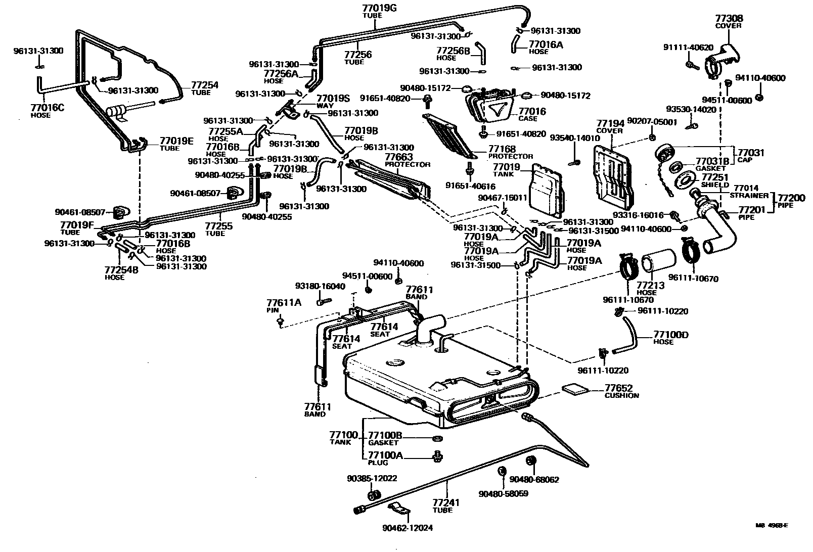 7751 — FUEL TANK & TUBE
