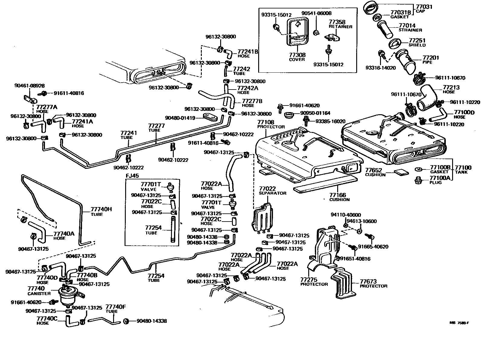 7751 — FUEL TANK & TUBE