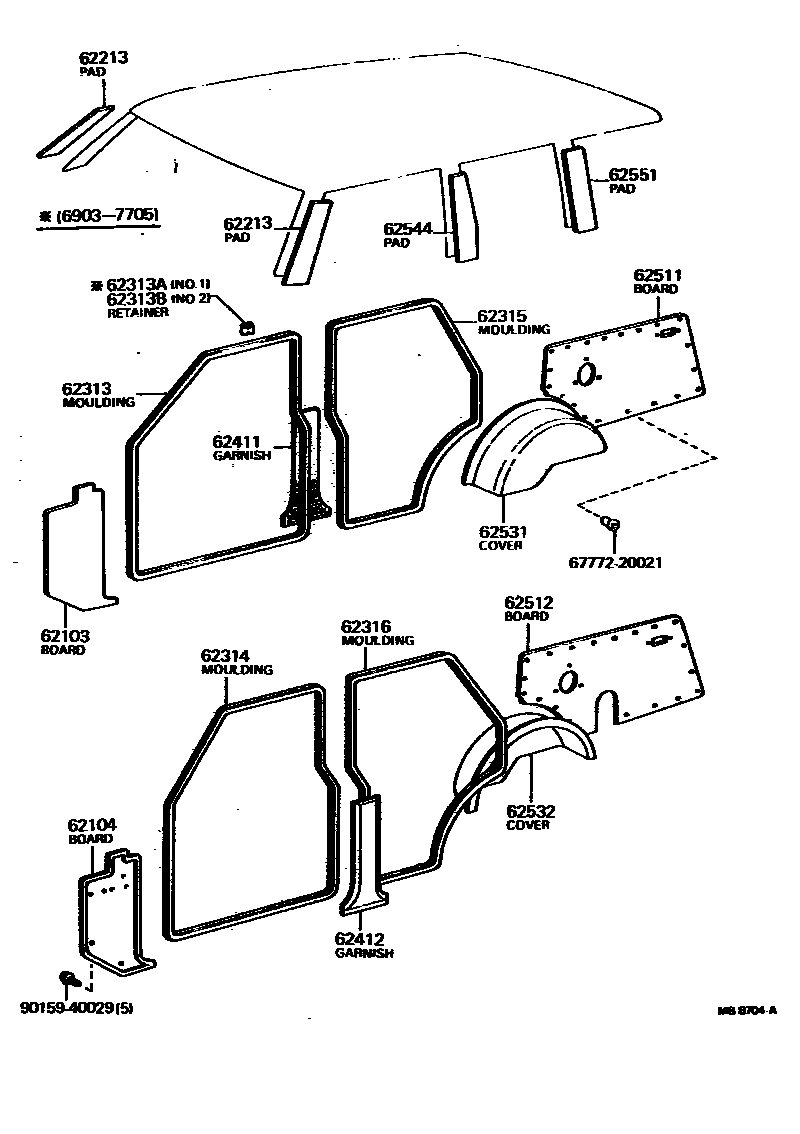 6451 — INSIDE TRIM BOARD