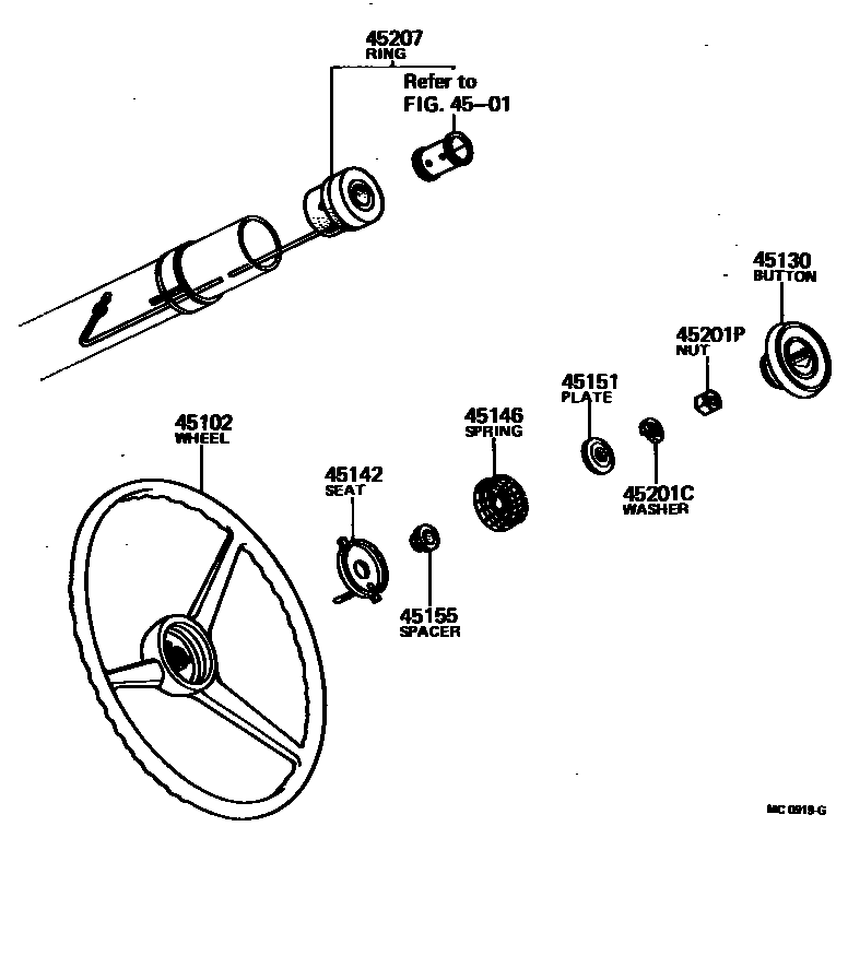 4504 — STEERING WHEEL