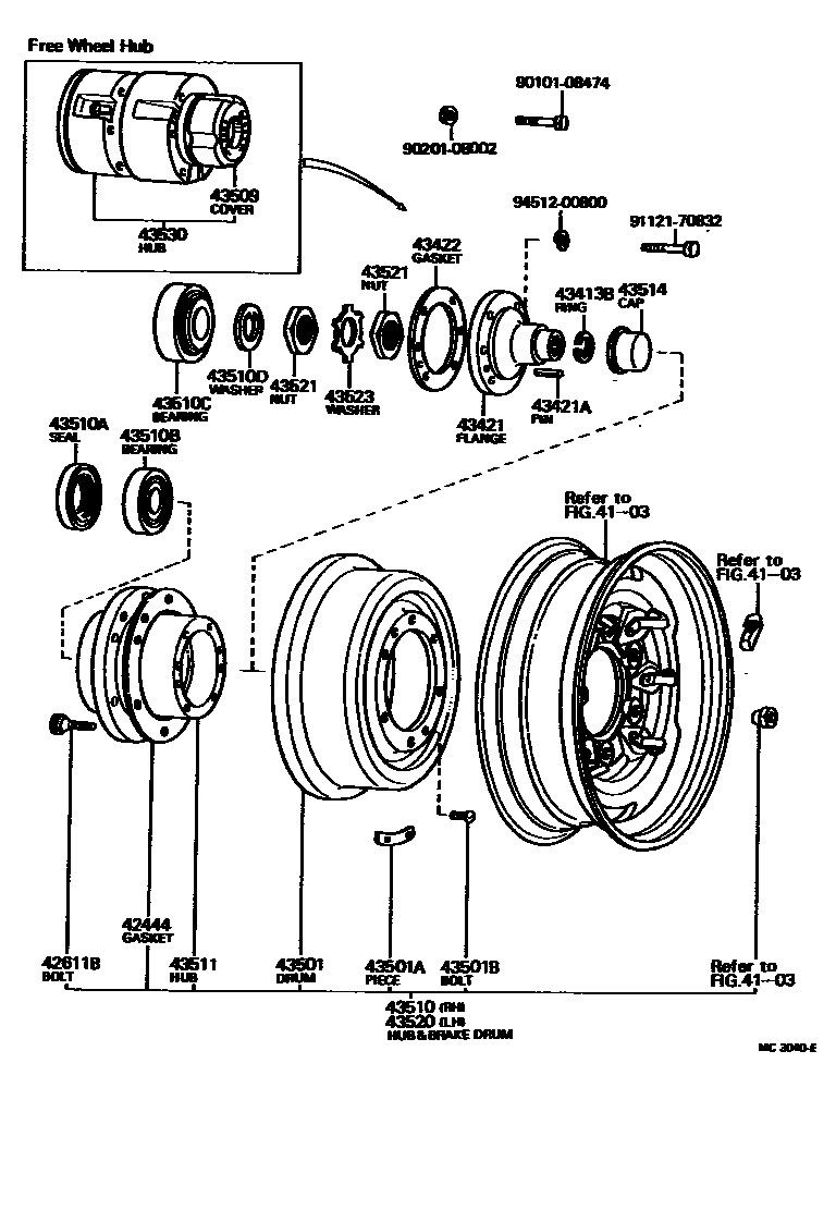 4801 — FRONT AXLE HUB