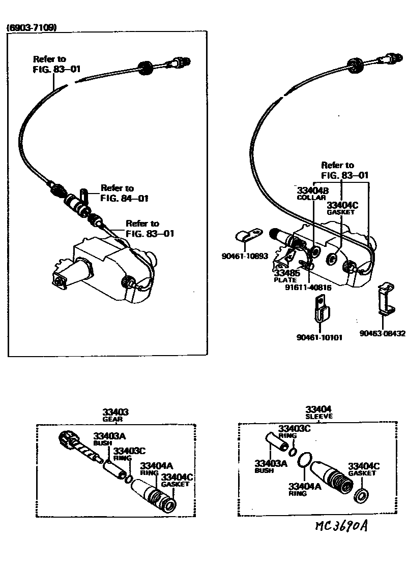 3304 — SPEEDOMETER DRIVEN GEAR (MTM)